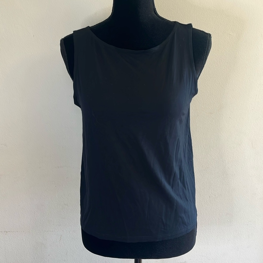 Eileen Fisher Black Tank Top